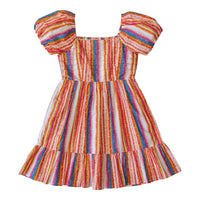 Ava Dress- Dazzle Stripe