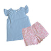 Becca Girls Shorts Set - Rosemary Floral (Pre-order)