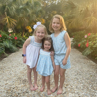 Mignonne Girls Romper - Bluemillenial Floral-PRE-ORDER