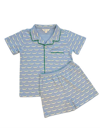 Gator Two Piece Button Down Set
