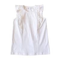 Collins Girls Top - White