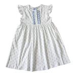 Cora Girls Dress - Blue Petite Fleur (Pre-order)