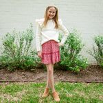 Ava Girls Skirt in Woodway Floral