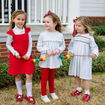 Girls Turtleneck in Primary Rosebuds