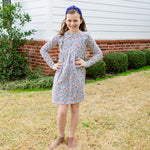 Sidney Girls Dress - Meadow Posies