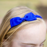 Bow Headband - Royal Blue