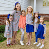 Charlotte Girls Skirt in Royal Blue Corduroy