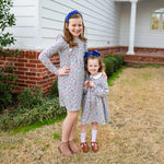 Sidney Girls Dress - Meadow Posies