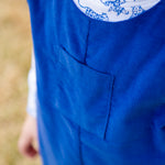 Barnes Boys Overalls in Royal Blue Corduroy