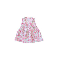 Doll Ella Dress - Pink Daisies