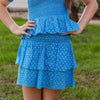 Leah Skirt - Hampton Blue