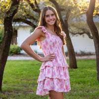 Georgie Dress- Pink Vintage Floral (Pre-order)