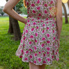 Kathleen Dress - Poppy Pink