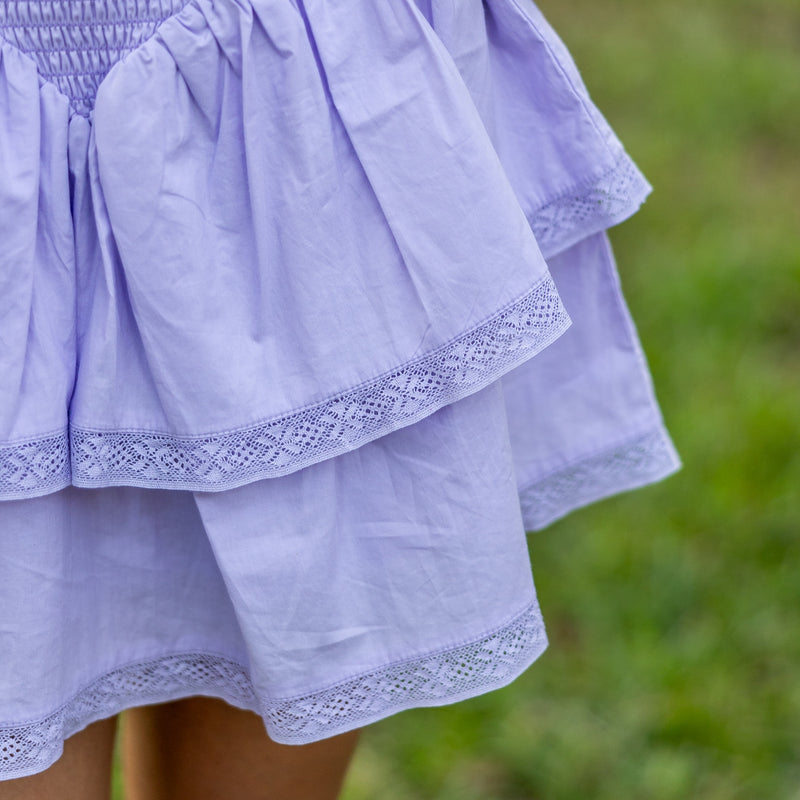 SAMPLE Taylor Skirt - Lavender Size 14 and Jr Small