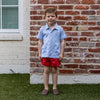 Boys Shorty Shorts - Sheffield Red