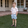 Boys Shorty Shorts - Light Blue