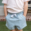 Boys Shorty Shorts - Light Blue