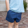 Boys Shorty Shorts - Navy (Pre-order)