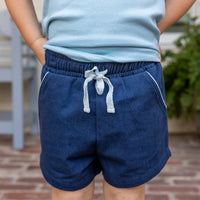 Boys Shorty Shorts - Navy