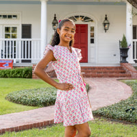 Audrey Dress - Peony Blooms