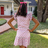 Audrey Dress - Peony Blooms