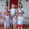 Alicen Girls Bubble - Patriotic Blooms (Pre-order)