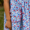 Ella Girls Dress - Patriotic Blooms