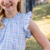 Saylor Girls Top - Ponte Vedra Plaid (Pre-order)