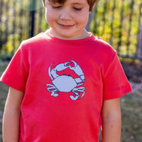 Boys Crew Shirt - Crab (Pre-order)