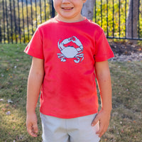 Boys Crew Shirt - Crab