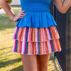 SAMPLE McLaine Skirt - Dazzle Stripe Size 14 and Jr Small