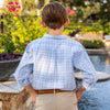 SAMPLE Boys Button Down - Ponte Vedra Plaid Sizes 10 and 12