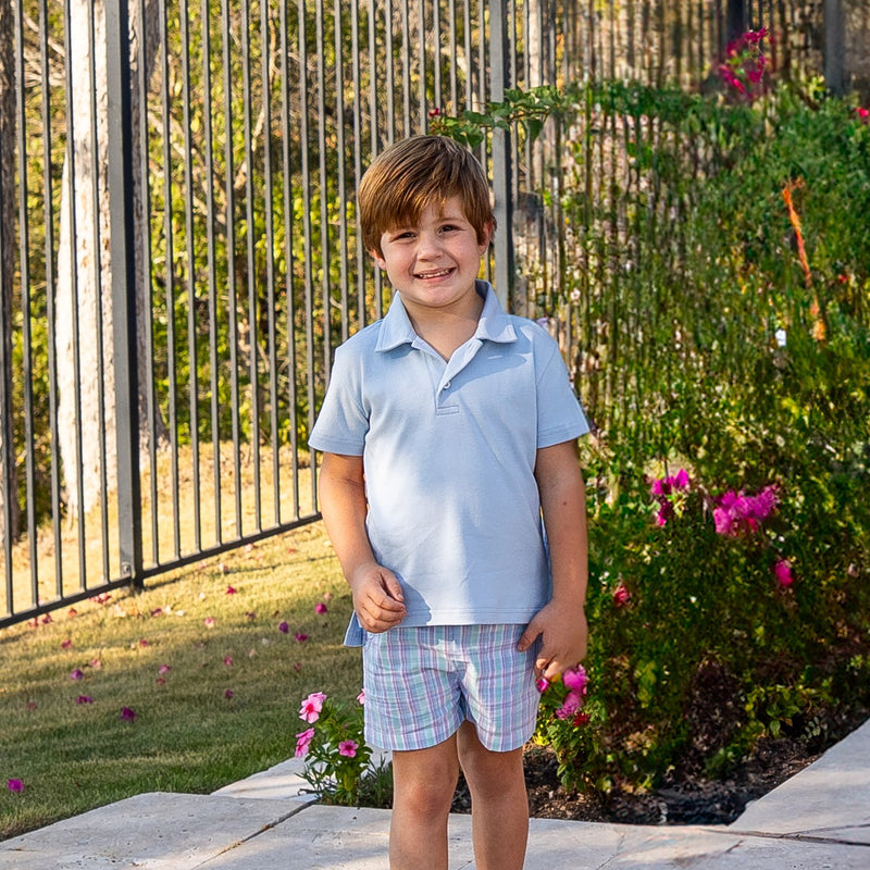 SAMPLE Polo Shirt - Light Blue Size 4, 5 and 10