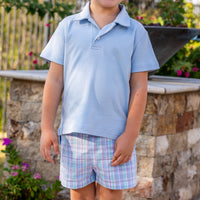 Andy Boys Shorts - Ponte Vedra Plaid