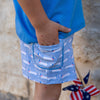 Holice Boys Shorts - Patriotic Pups