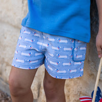 Holice Boys Shorts - Patriotic Pups (Pre-order)