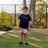 SAMPLE Boys Shorty Shorts - Khaki Sizes 4 and 5