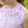 Lauren Girls Dress - Pink Watercolor