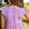 Jill Girls Twirly Dress - Rosebud Spray