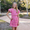 Charlotte Dress-Pink Ditsy