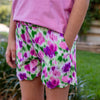 Scallop Shorts - Summer Garden (Pre-order)