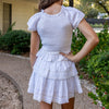 Leighton Skirt - White (Pre-order)