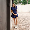 Sarah Dress - Navy