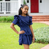 Sarah Dress - Navy