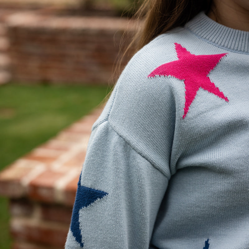 Margot Girls Sweater - Stars (Pre-order)