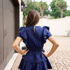 Sarah Dress - Navy