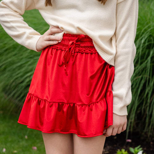 Jenna Skirt - Red (Pre-order)