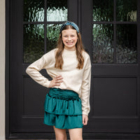 McLaine Girls Skirt - Emerald