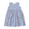 Ella Girls Dress - Patriotic Blooms (Pre-order)