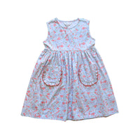 Ella Girls Dress -Patriotic Blooms-PRE-ORDER
